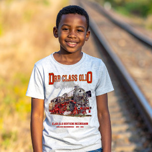 Camiseta Locomotiva a Vapor DRB Classe 01.10. Deutsche Reic