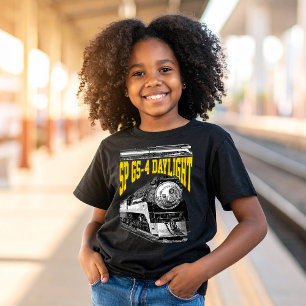 Camiseta Locomotiva a Vapor SP GS-4 Daylight. Trem 4449