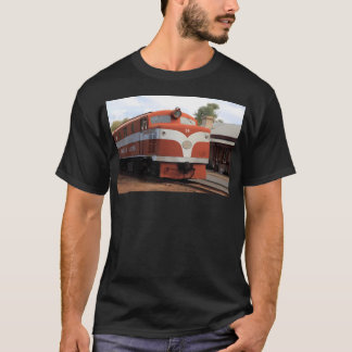 Camiseta Locomotiva Antiga Ghan Alice Springs Austrália