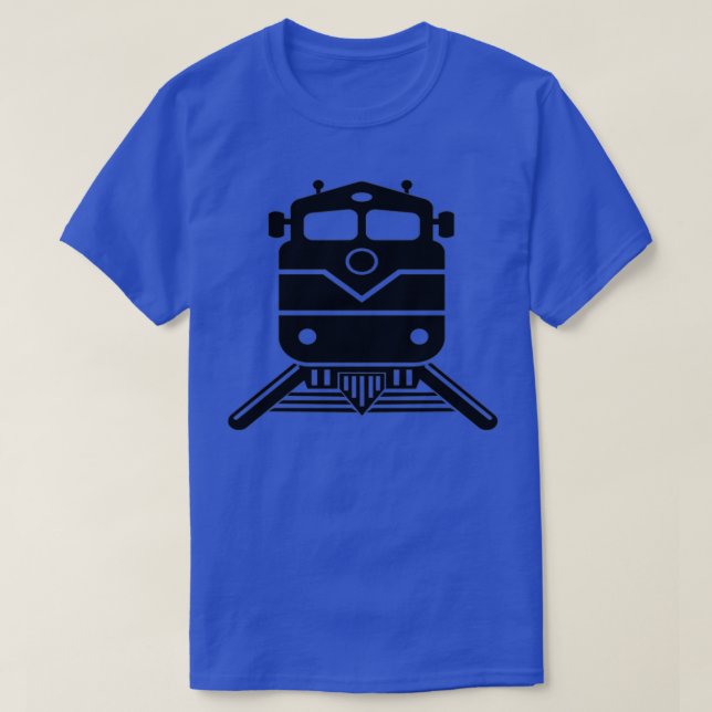 Camiseta Locomotiva de comboio design de comboio 1 (Frente do Design)