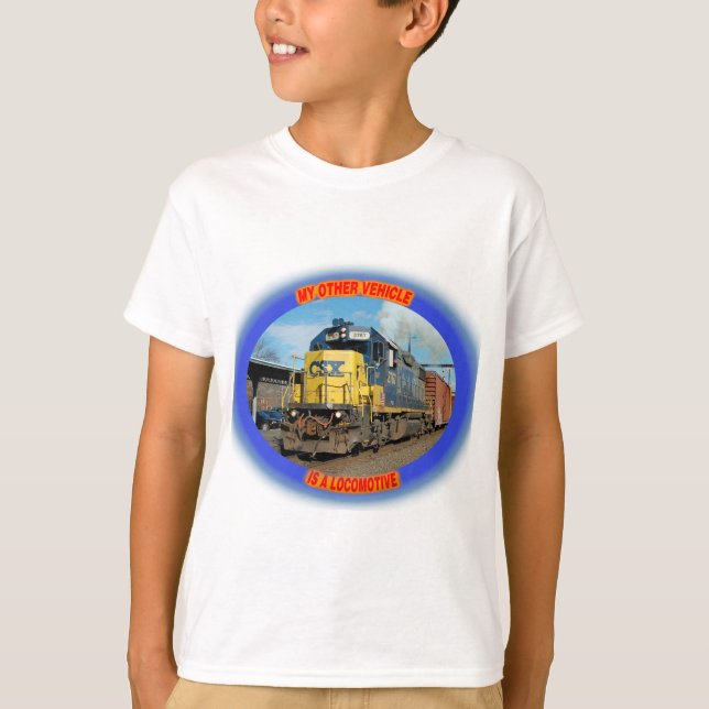 Camiseta Locomotiva de CSX (Frente)