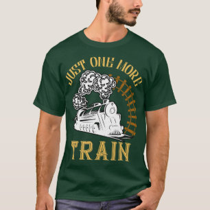 Camiseta Locomotiva de Pista de Caminho de Ferro Funny Mode