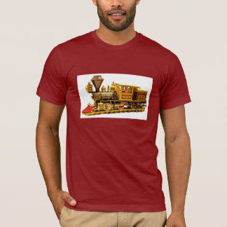 Camiseta Locomotiva de vapor modelo