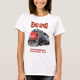 Camiseta Locomotiva diesel EMD GP60 do Pacífico Sul
