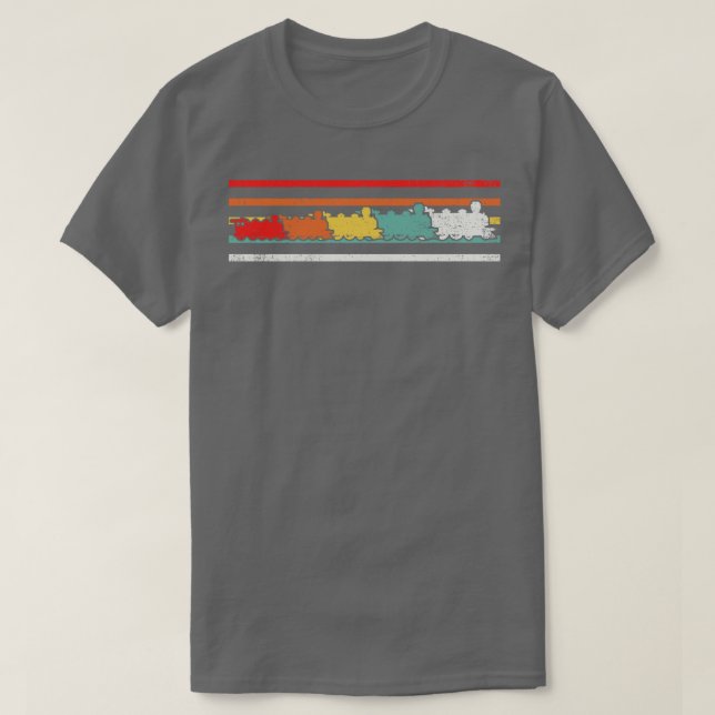 Camiseta Locomotiva do comboio (Frente do Design)