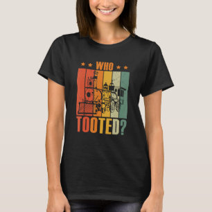 Camiseta Locomotiva Engraçada Do Comboio Que Atacou