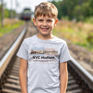 Camiseta Locomotiva NYC Dreyfuss Hudson. Bandeira americana