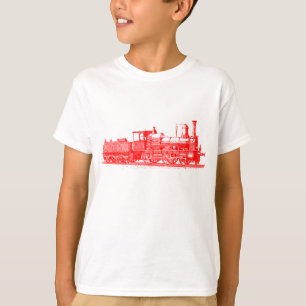Camiseta Locomotiva - Vermelho