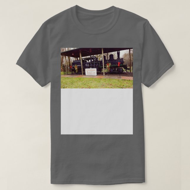 Camiseta Locomotiva Vernonia Shay no Natal (Frente do Design)