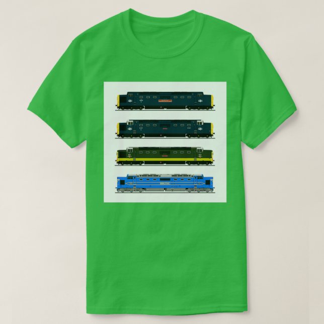 CAMISETA LOCOMOTIVAS DELTICAS (Frente do Design)