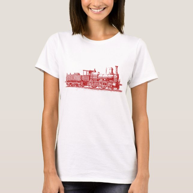 Camiseta Locomotive - Ruby Red (Frente)