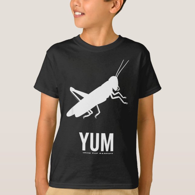 Camiseta Locust John The Baptist Funny Christian New Testam (Frente)