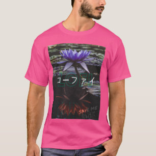 Camiseta Lofi Hip Hop Illusion Lilly Japan Kanji