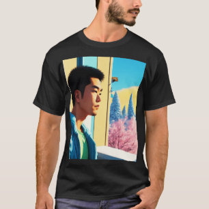 Camiseta Lofi Winter Holiday Hunk 03