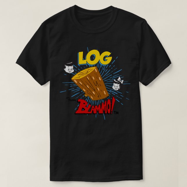 Camiseta Log  Inspired by Ren And Stimpy Classic T-Shirt (Frente do Design)