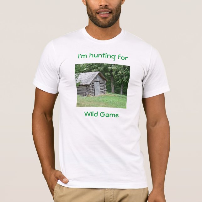 Camiseta LogCabin T-camisa-personaliza (Frente)
