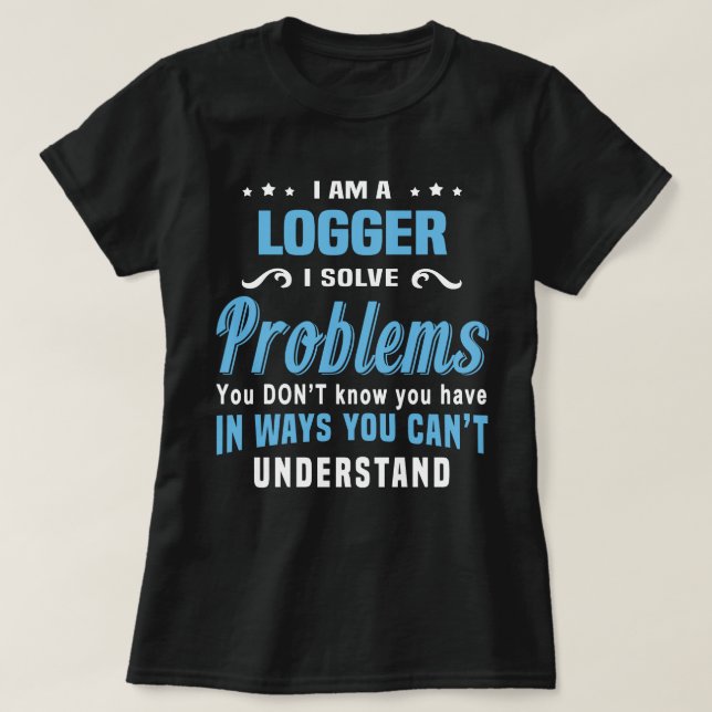 Camiseta Logger (Frente do Design)