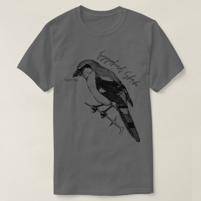 Camiseta Loggerhead Shrike bird (Frente do Design)