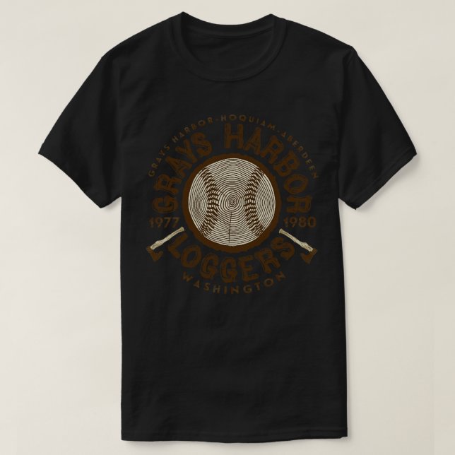 Camiseta Loggers do Grays Harbor (Frente do Design)