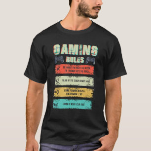 Camiseta Lógica de Jogador Jogos de Vídeo Jogador