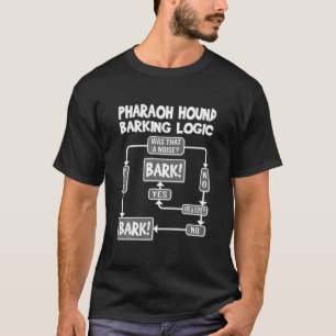 Camiseta Lógica do Cachorro, Ideia Engraçada, Engraçado Pha