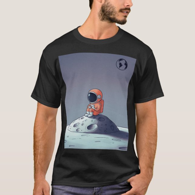Camiseta Logo astronauta (Frente)
