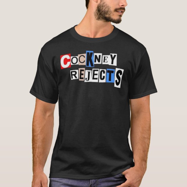 CAMISETA LOGO =COCKNEY REJECTS   (Frente)