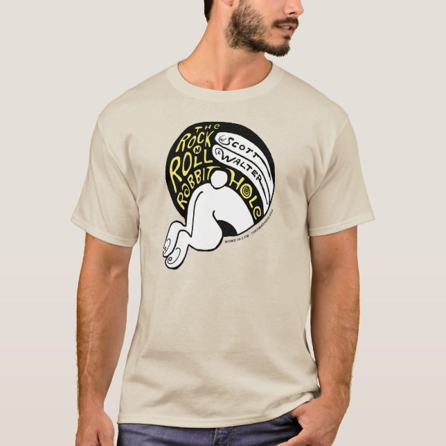 Camiseta Logo da cor Rabbit Buraco (Frente)