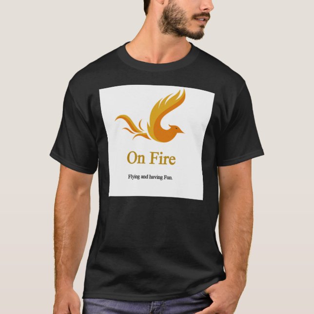 Camiseta Logo Design, Standard Print Clothing, T-ShirtsGift (Frente)