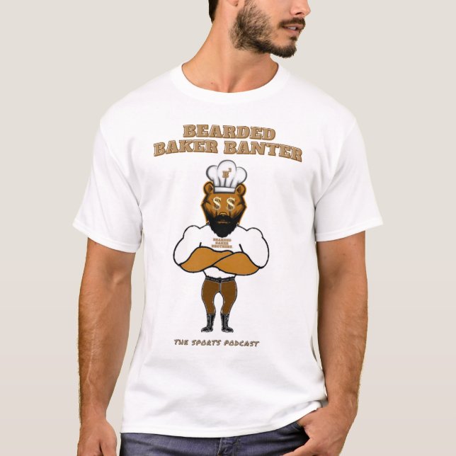 Camiseta Logo do podcast Baker Banter (Frente)