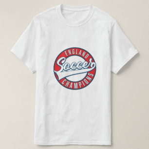 Camiseta logo dos campeões de futebol da Inglaterra