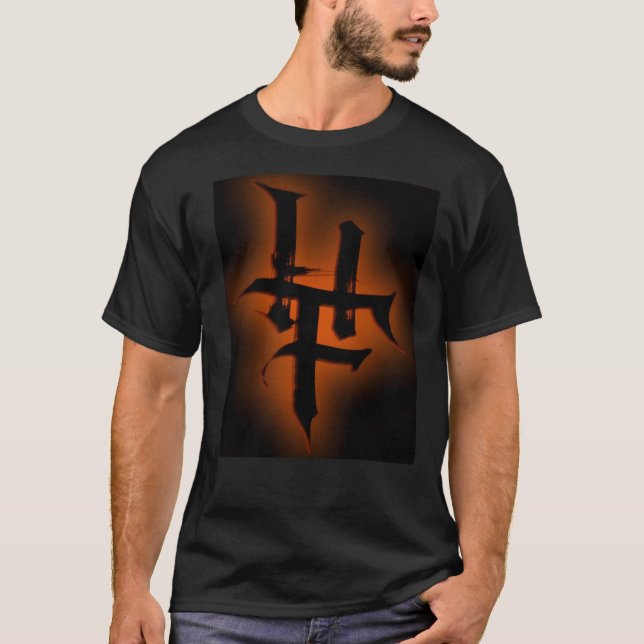 Camiseta LOGO HF brilhante (Frente)