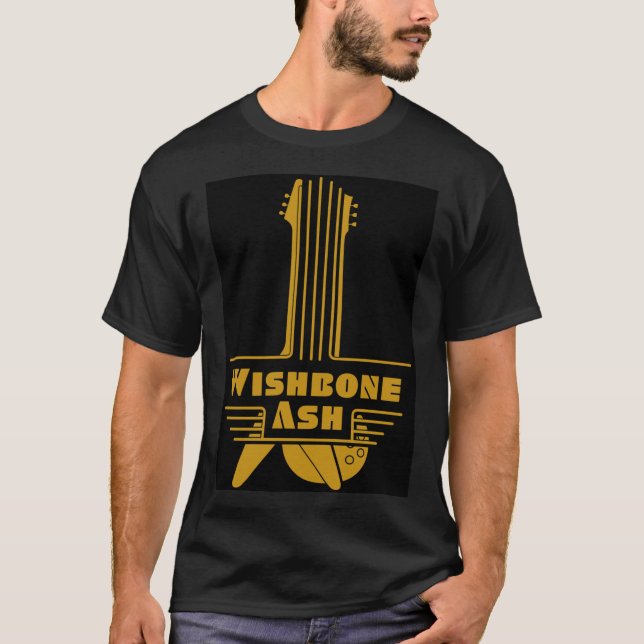 Camiseta Logo Music Wishbone Ash   (Frente)