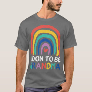 Camiseta Logo Ser Avó Dia de as mães Arco-Íris Gênero Rev