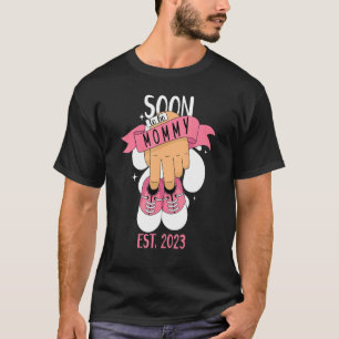 Camiseta Logo Ser Mamãe Anuncia Gravidez Em 2023