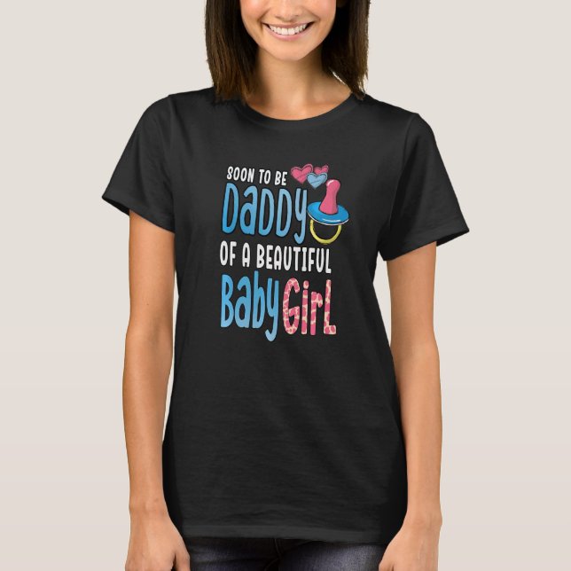 Camiseta Logo Ser Pai De Uma Linda Menina Sexo R (Frente)