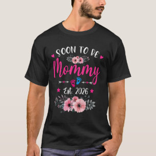 Camiseta Logo Será Mamãe Est 2026 Promovida ao Dia das Mães