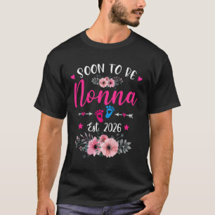 Camiseta Logo Será Nonna Est 2026 Promovida ao Dia das Mães