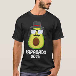 Camiseta Logo será Pai PAPACADO 2025 Futuro Padre Funny A