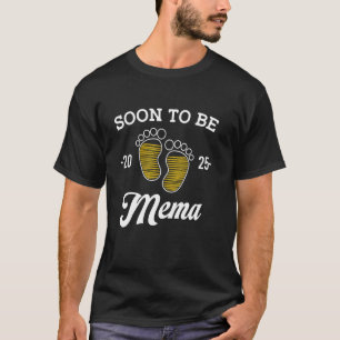 Camiseta Logo Serei Mema Est 2025 Carregando Pegada do Bebê