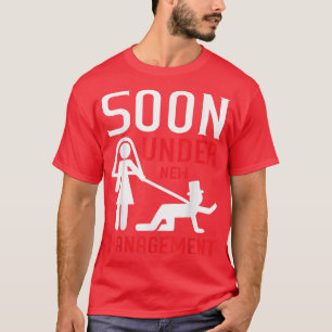 Camiseta Logo Sob Nova GestãoNoite de Despedida do Noivo da