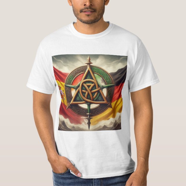 Camiseta Logo Spanien entdecken (Frente)
