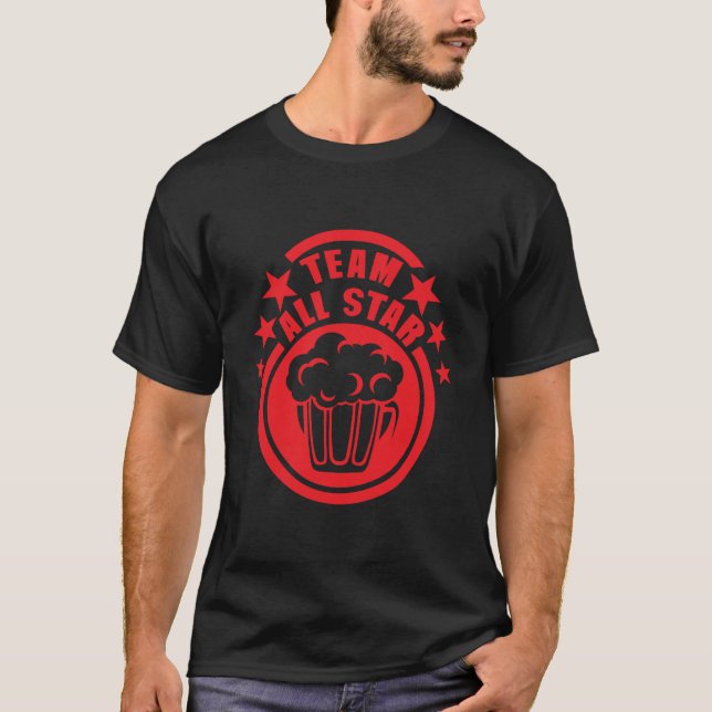 Camiseta logo team all star biere alcool 15 (Frente)