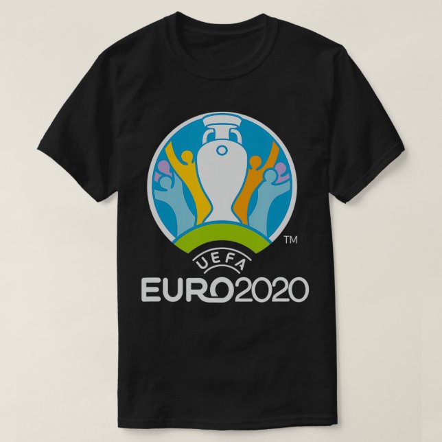 Camiseta Logotipo2 da UEFA EURO 2020 (Frente do Design)