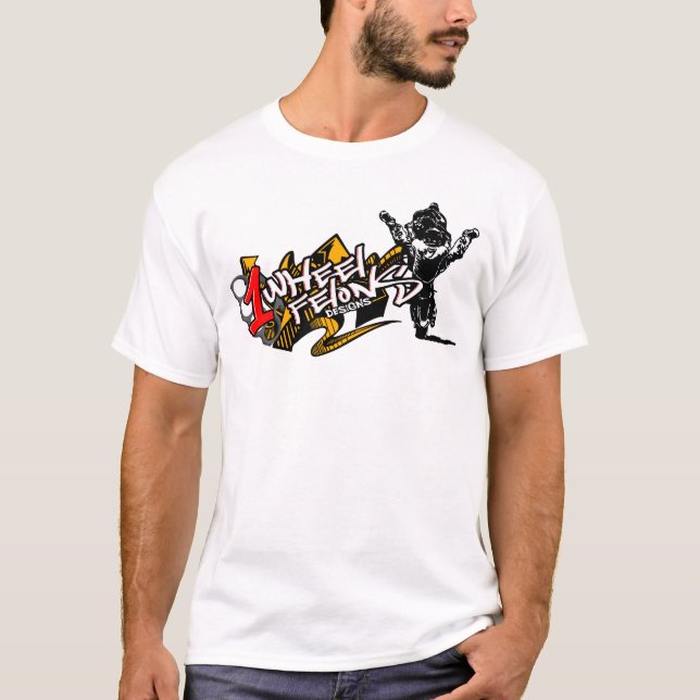 Camiseta logotipo 1wheelfelons (Frente)