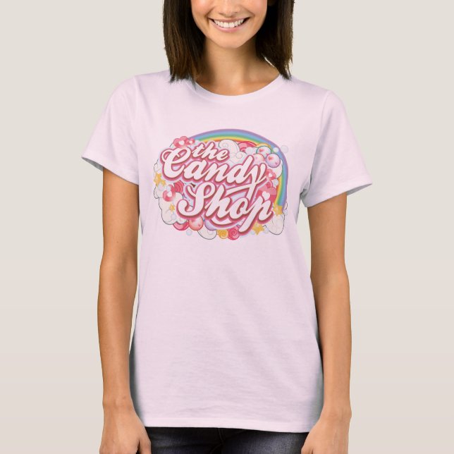 Camiseta Logotipo 2 da Candyshop (Frente)
