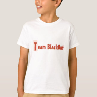 Camiseta logotipo 2 da equipe black0ut