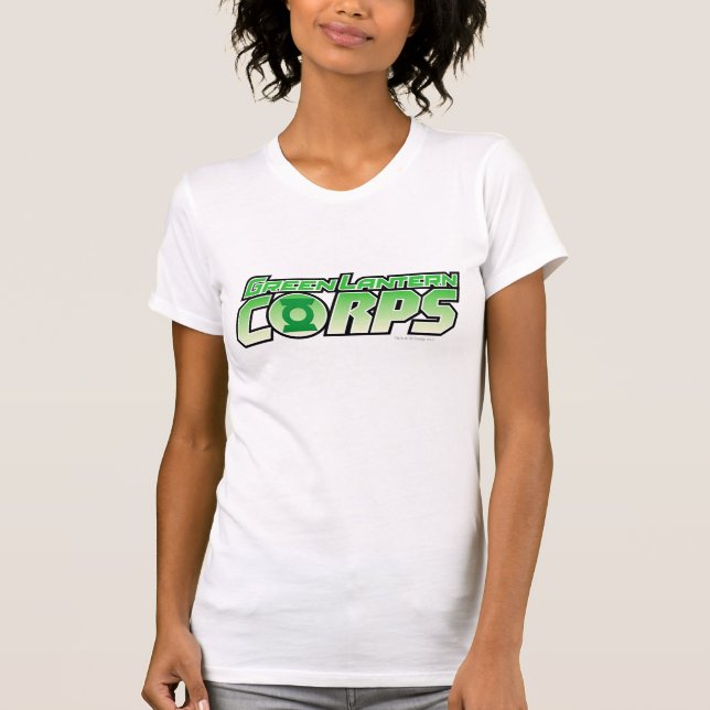 Camiseta Logotipo 2 da Gren Lantern Corps (Frente)