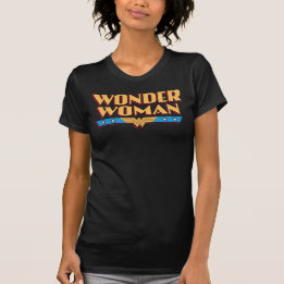 Camiseta Logotipo 2 da Mulher Maravilha