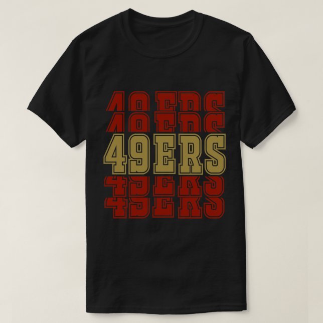 Camiseta Logotipo 49 ers - 49ers - presentes 49ers - ideia  (Frente do Design)